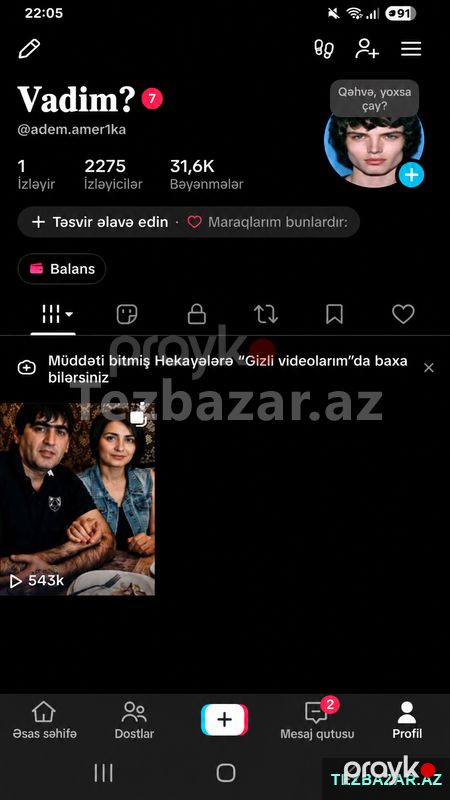 Tiktok hesab satışı — Oyunlar, konsollər və proqramlar, Bakı