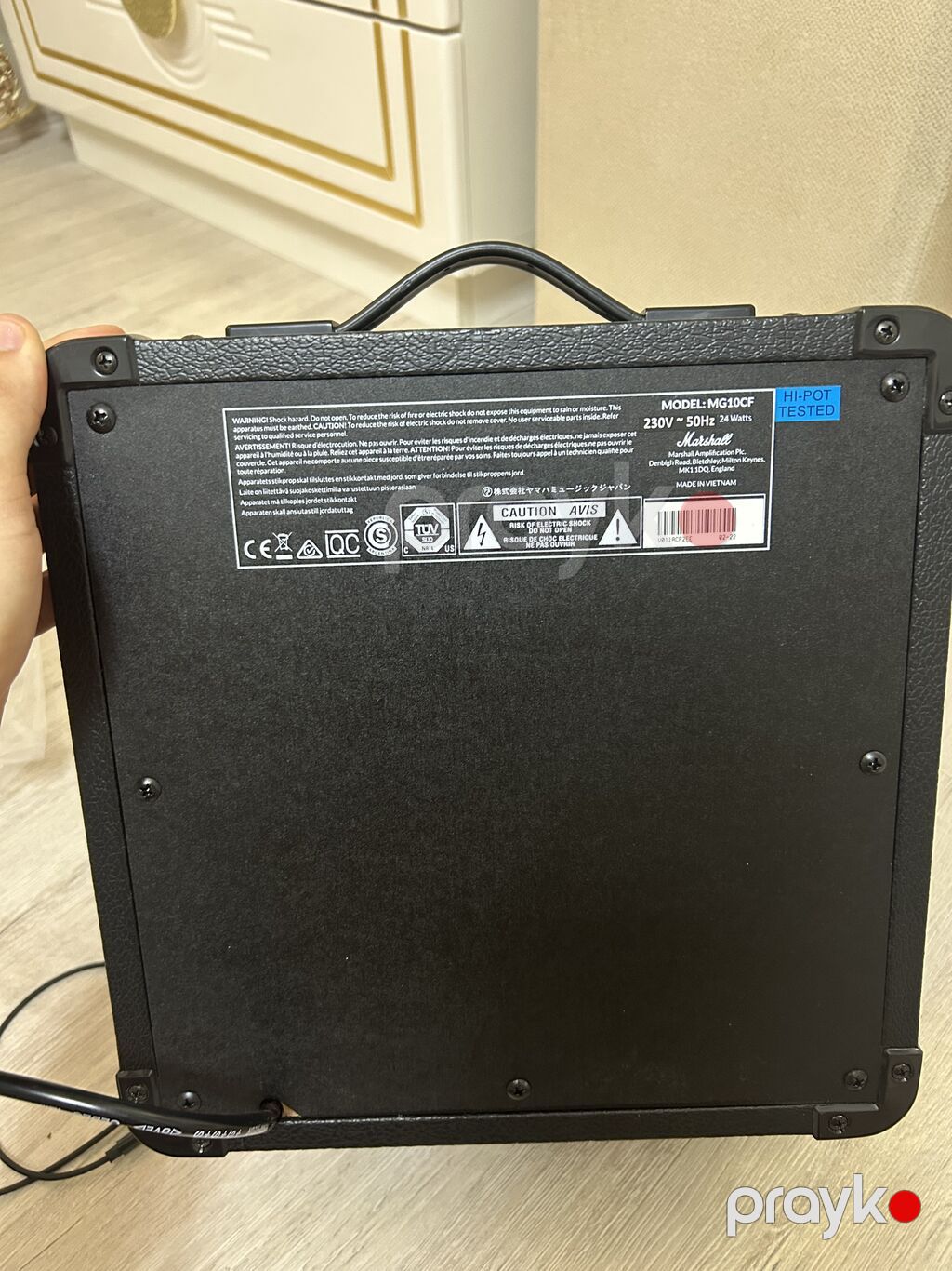 Marshall MG10 Gold Real alıcıya endirim var — Studiya və konsert üçün, Bakı (3)