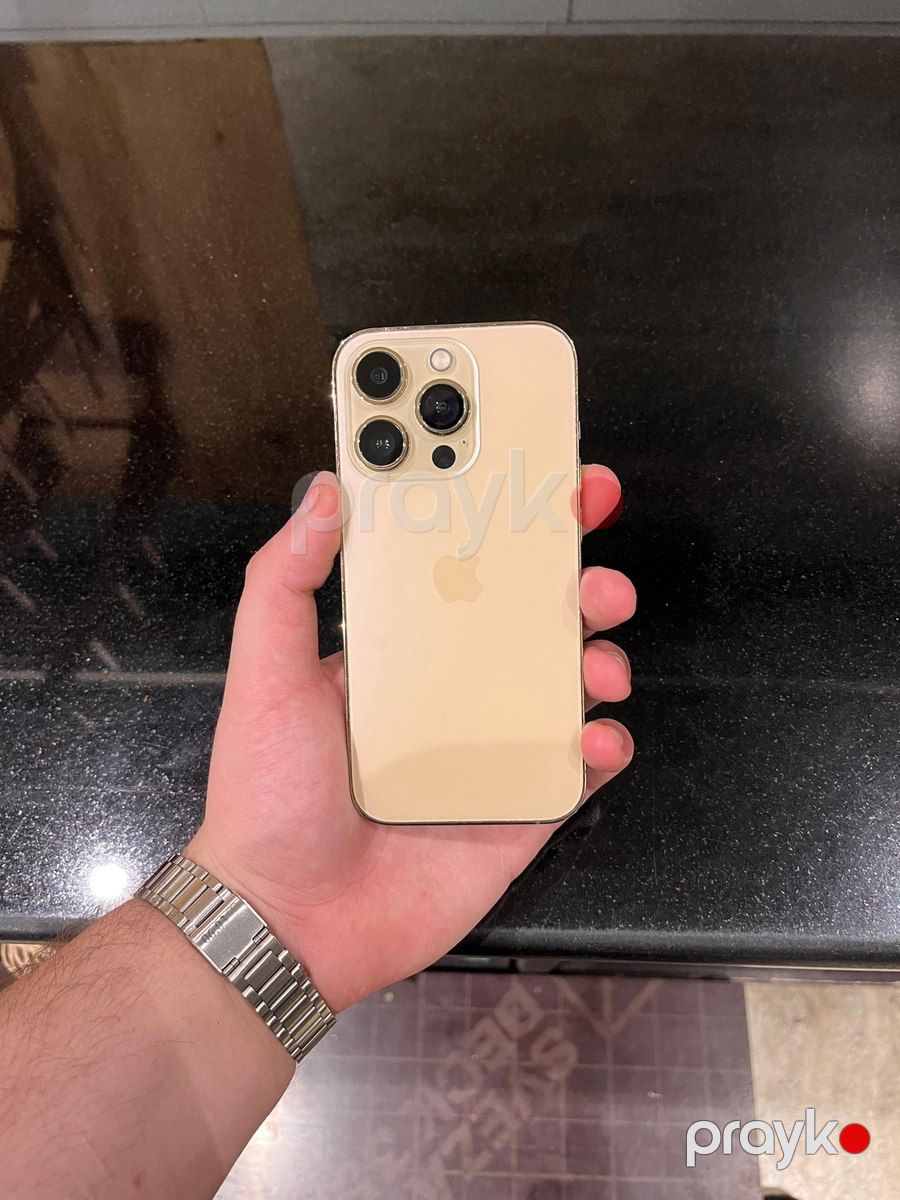 Apple iPhone 14 Pro Gold 256GB/6GB — Smartfonlar, Bakı