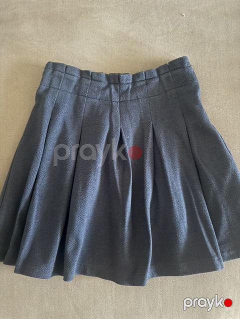 Qız uşaqları üçün göy rəngli qısa ətək,zara 8yaş,128sm - Klassik — Bakı