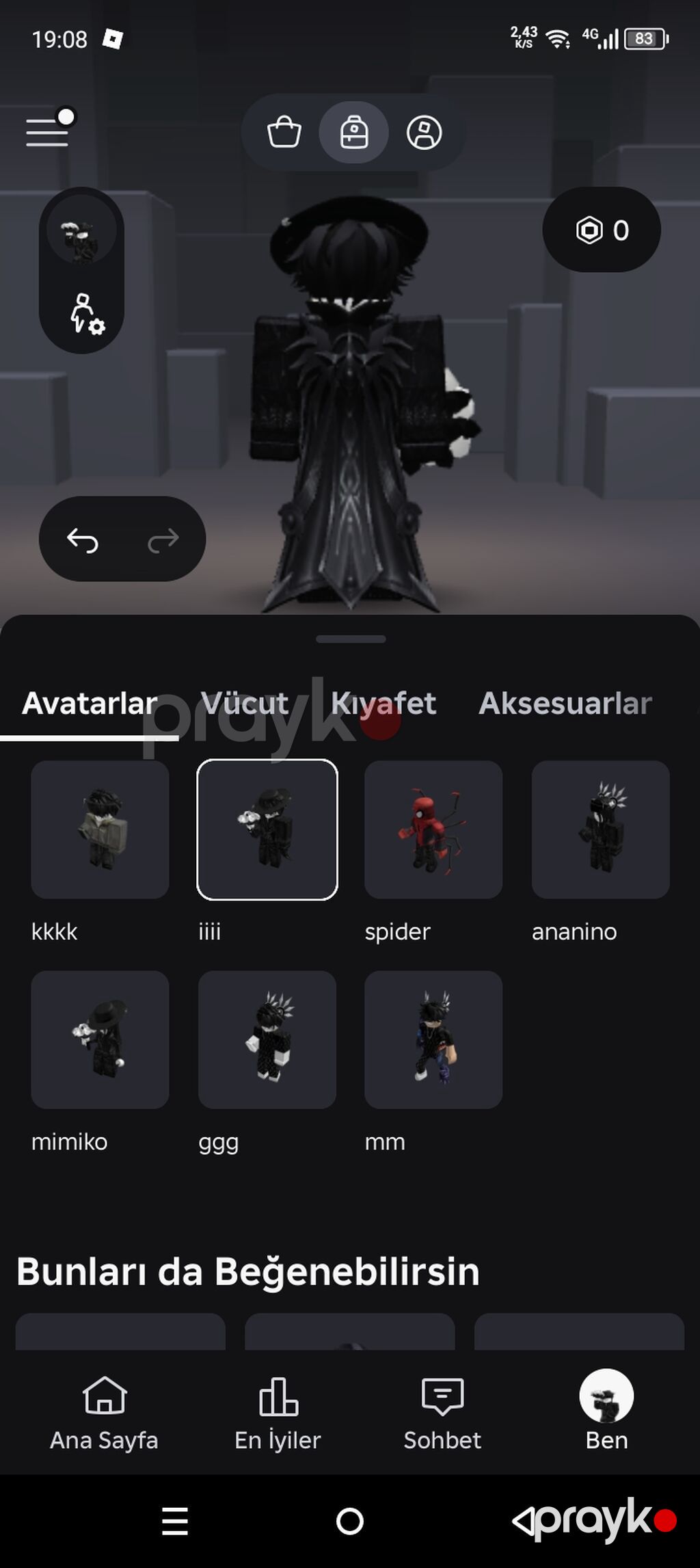 Tezili satılır whatsapp dan elaqe saxlayın gözel hesabdı 20k robux — Təklifler, Bakı (4)