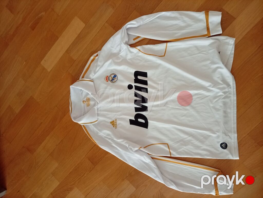 Futbolka, Adidas, Standart, rəng - Ağ — Futbolka və polo, Masazır (2)
