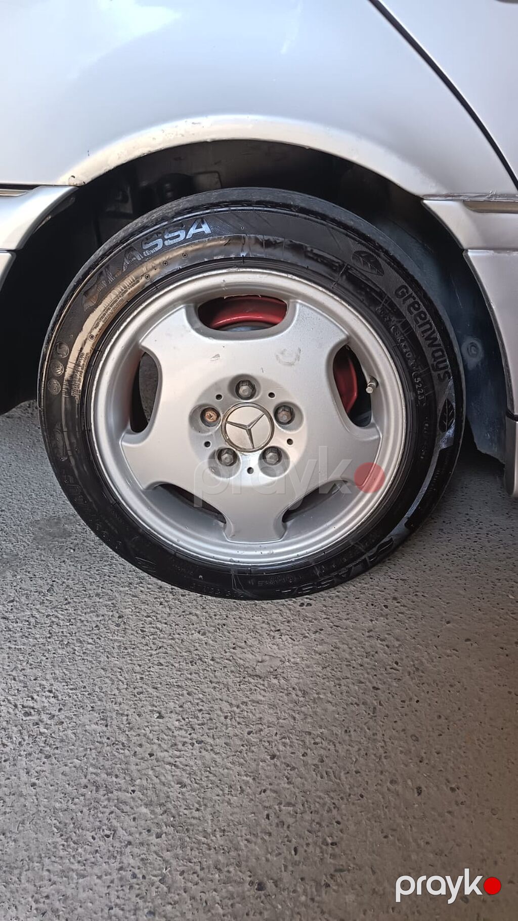 Mercedes-Benzın 4 ədəd çartsiz və svarkasiz diski 5 bolt — Diskləri, Beyləqan (2)