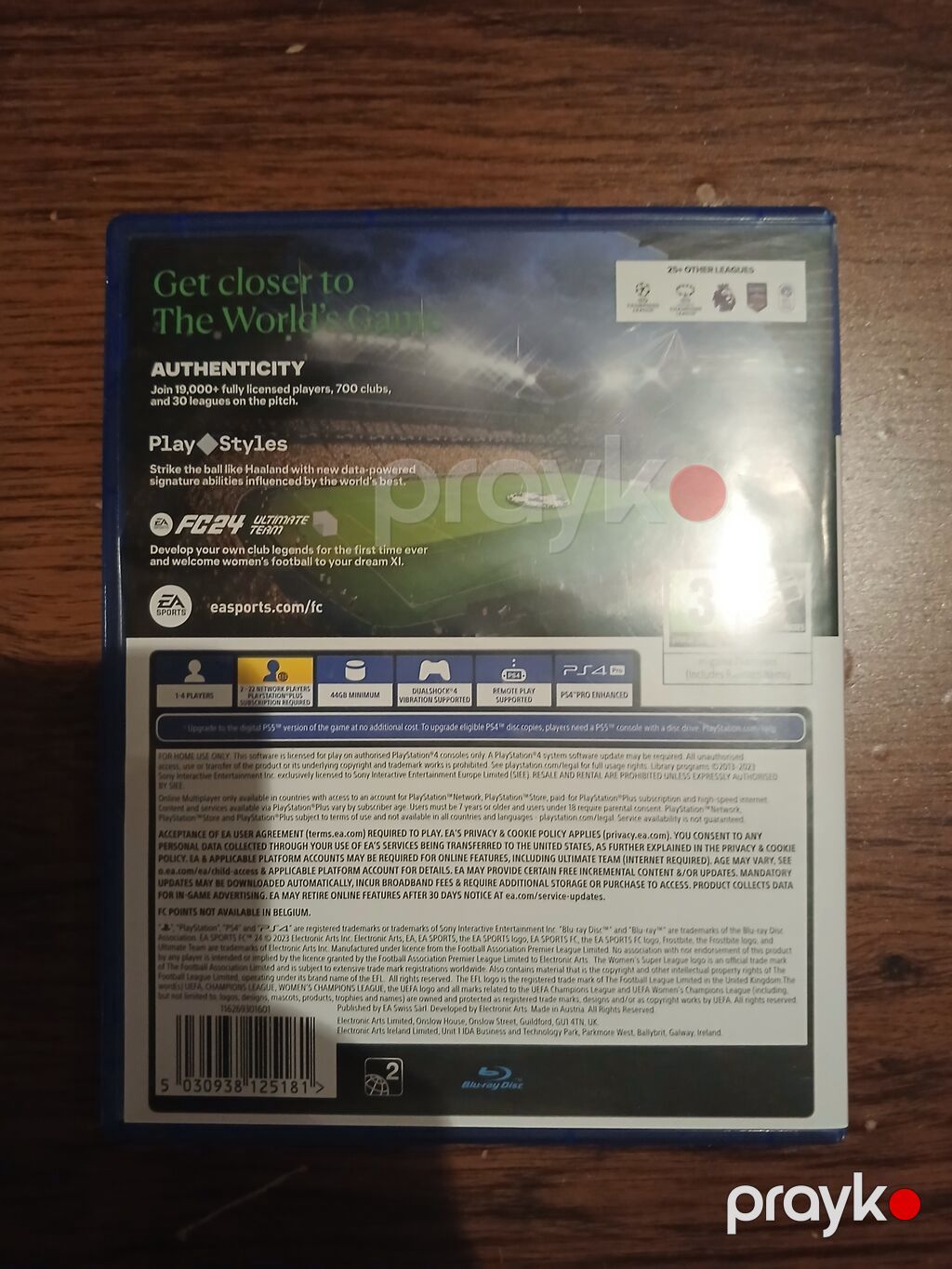 Məhsul: EA Sports FC 24 – PS4 (disk versiyası) Xüsusiyyətlər — Konsol oyunları, Bakı (2)