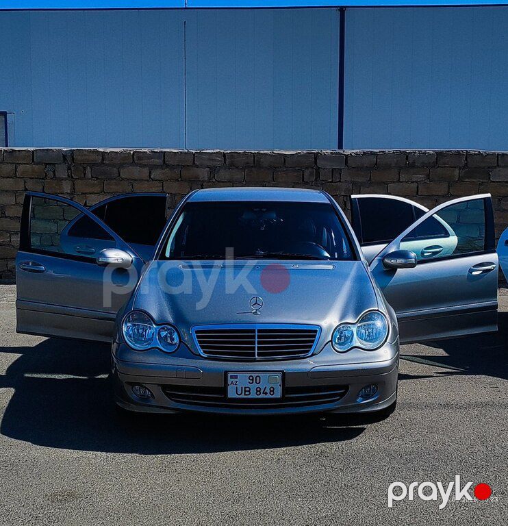 Mercedes C 180, 1.8 L, 2004 il, 370 441 km — Avtomobillər, Bakı