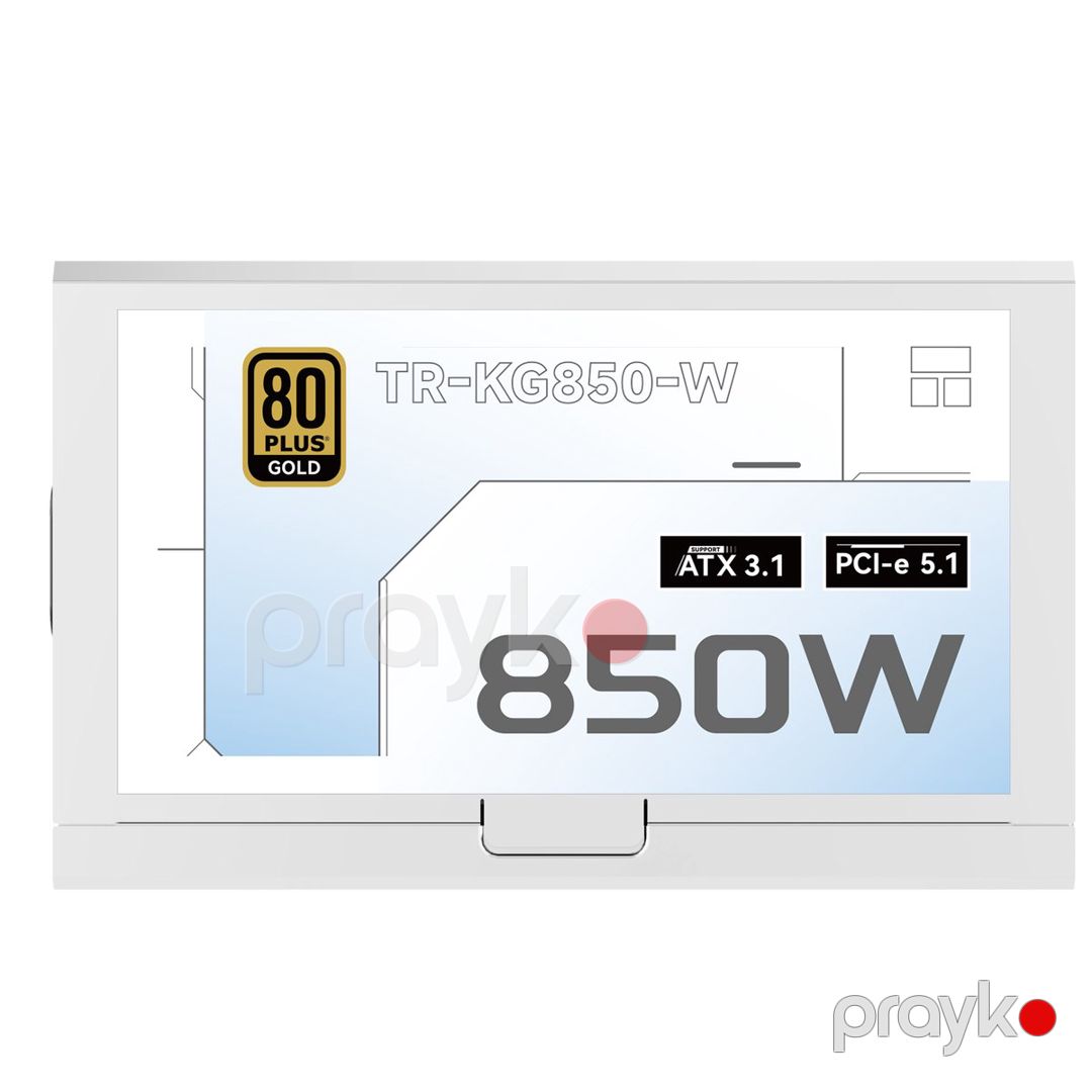 PSu Thermalright TR-KG-850-W - 850W 80+ Gold Full Modular White — Kompüterlər və noutbuklar, Bakı (2)
