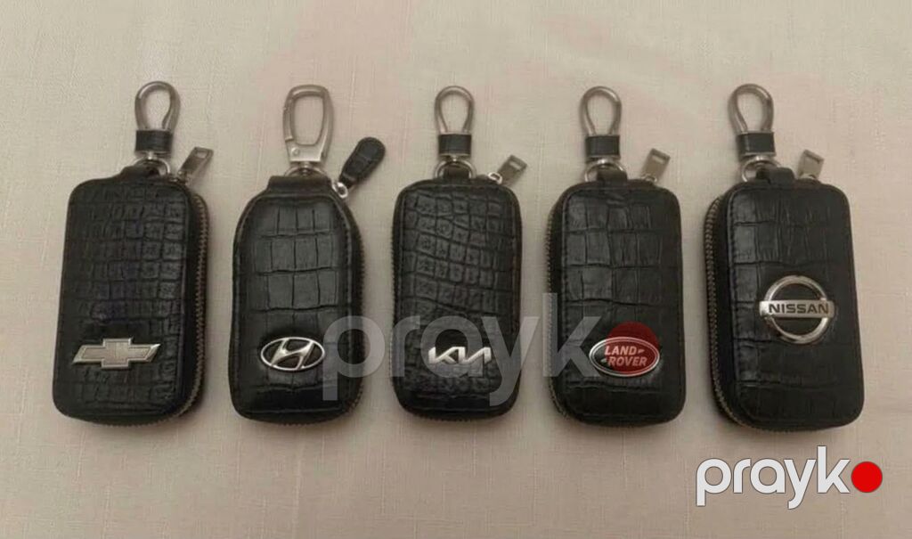 Avtomobil açarı üçün qara rəngli dərili qoruyucu futlyar/key case — Digər, Bakı (7)