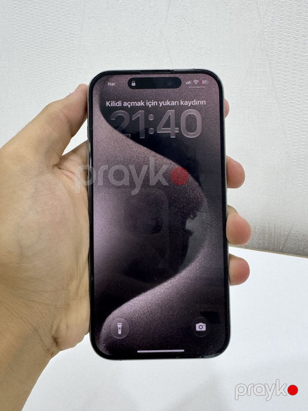 IPhone 15 Pro, Natural Titanium, Face ID — Apple iPhone, Gəncə (3)