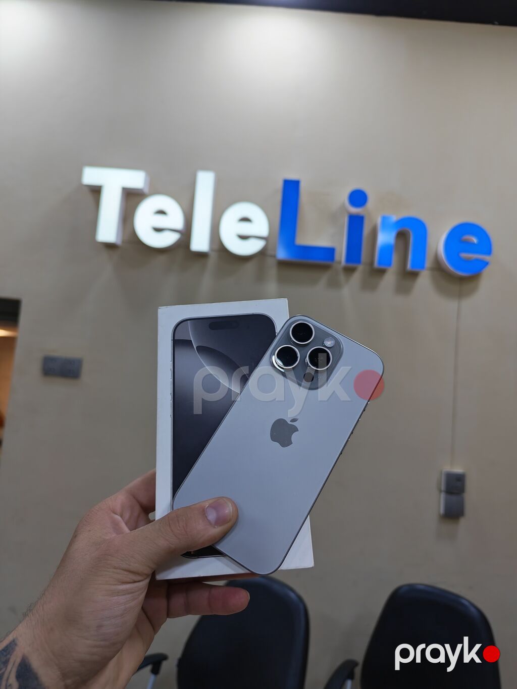 IPhone 16 Pro, 256 GB, Natural Titanium, Zəmanət, Simsiz şarj, Face ID — Apple iPhone, Bakı