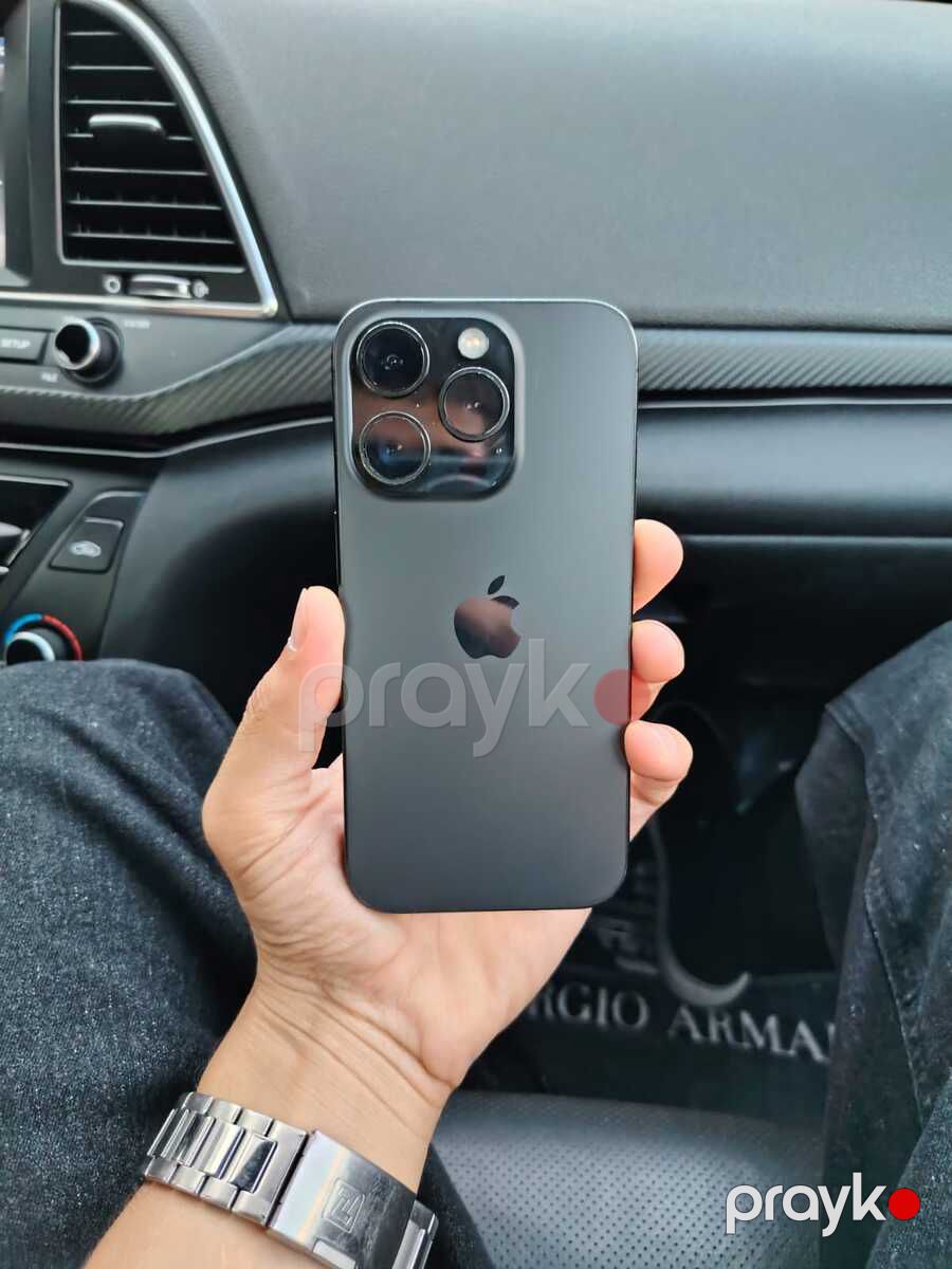 Apple iPhone 15 Pro Black Titanium 128GB/8GB — Smartfonlar, Bakı (2)
