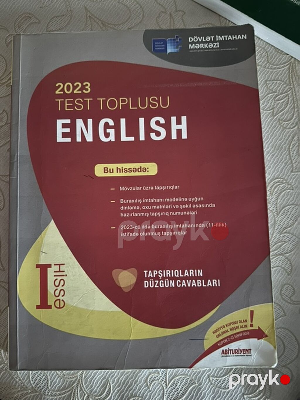 Kitablar təmiz və səlqəlidi.Üstündə yazılmayıb.Məktəb və imtahan — Kitablar, Masazır (2)
