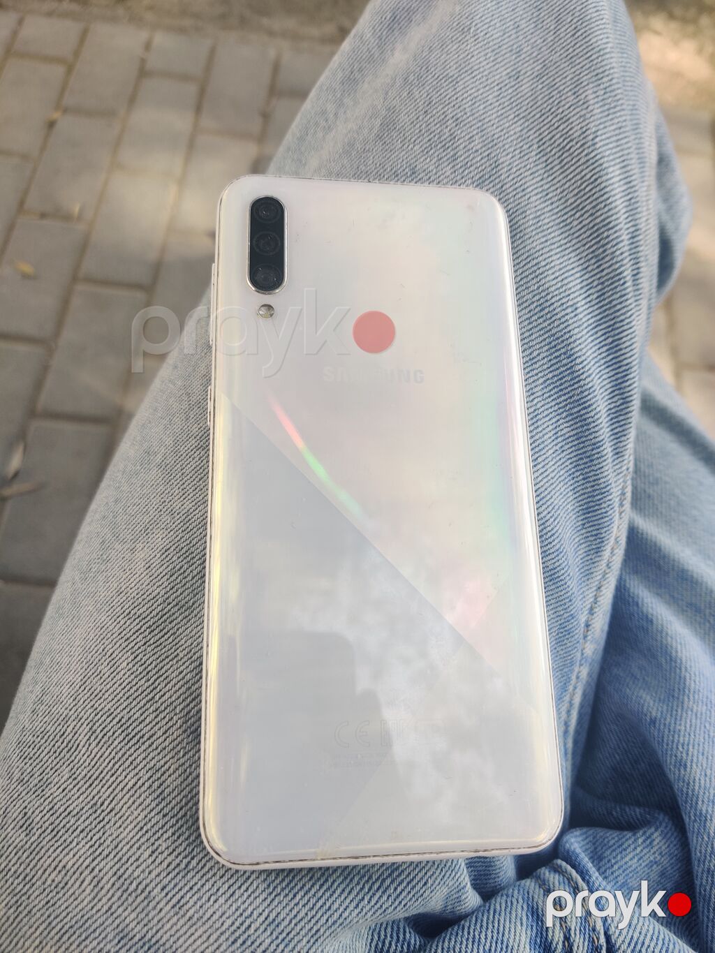 Samsung Galaxy A30s, rəng - Ağ, Barmaq izi — Samsung, Mingəçevir (2)