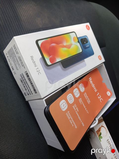 Xiaomi Redmi 12C Blue 128GB/4GB — Bakı