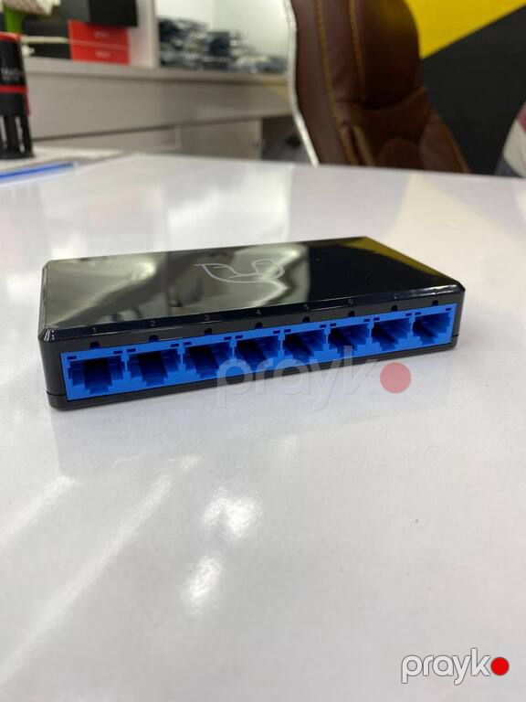 Alfa S880 8 Port 10/100/1000 Mbps Ethernet Switch — Şəbəkə və server avadanlığı, Bakı (3)