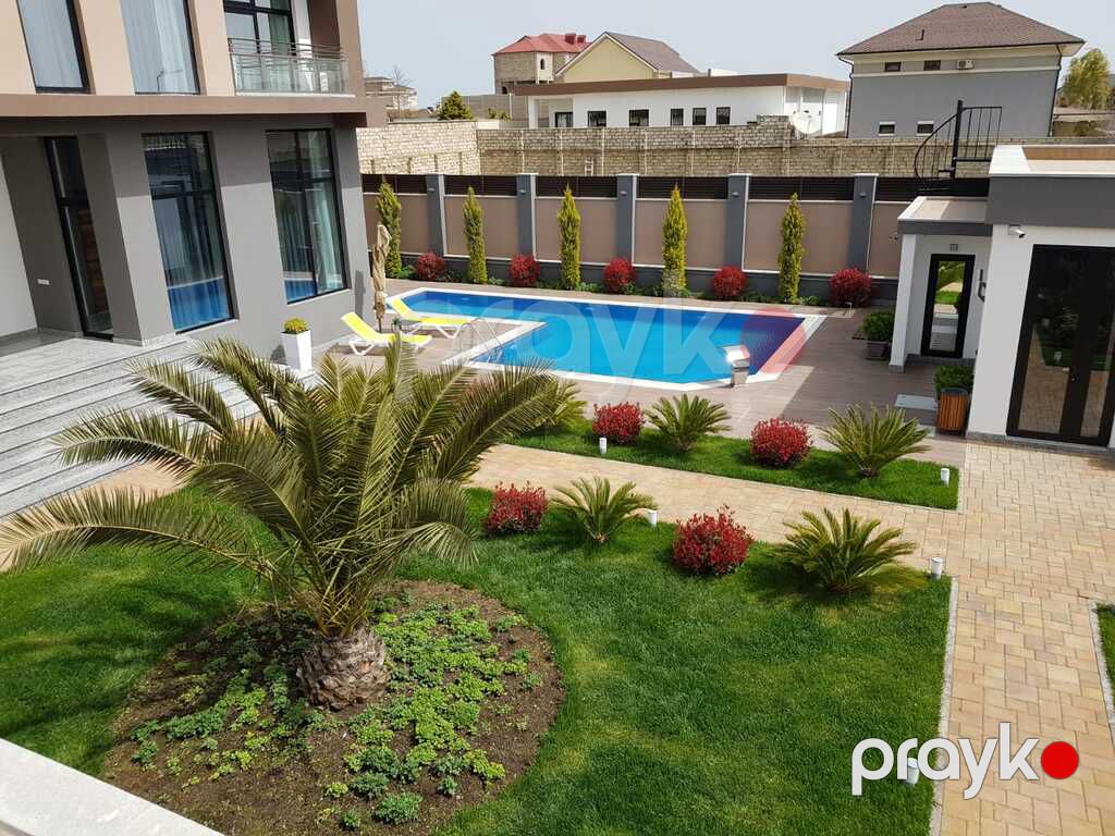 İcarəyə verilir 6 otaqlı həyət evi/bağ evi 540 m² — Ev, villa, Bakı (5)