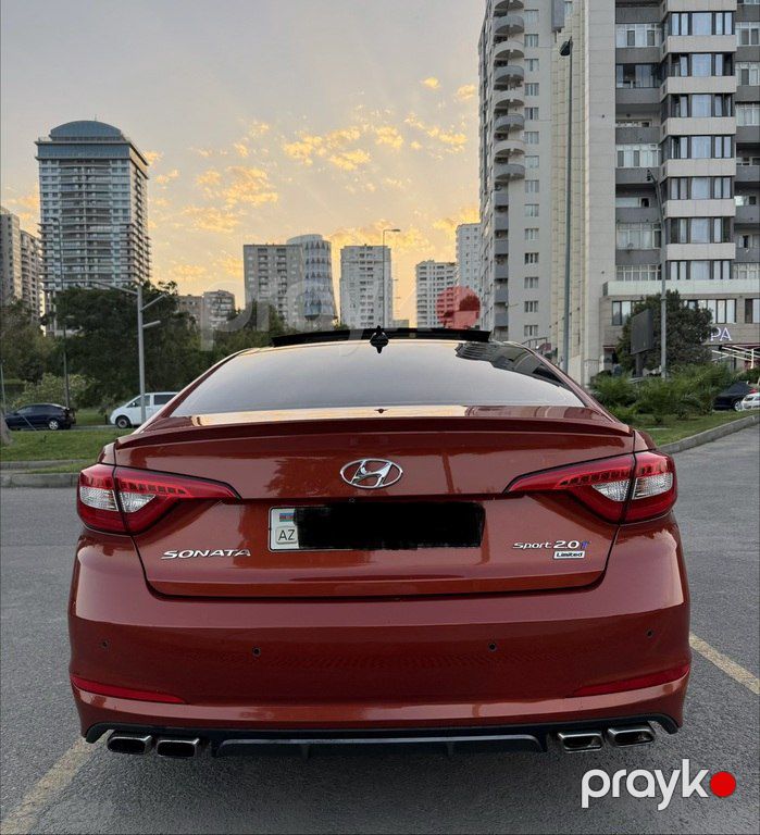 Hyundai Sonata, 2.0 L, 2015 il, 233 600 km — Avtomobillər, Bakı (2)