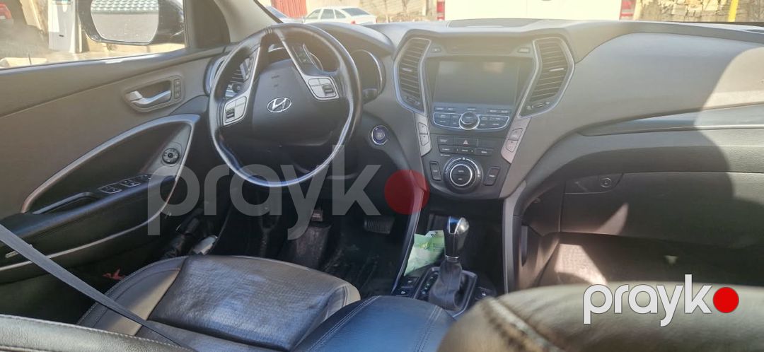 Hyundai Santa Fe, qara rəng — Avtomobillər, Şəmkir (5)