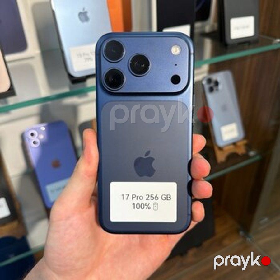 Apple iPhone 17 Pro Deep Blue 256GB/12GB — Smartfonlar, Bakı (2)