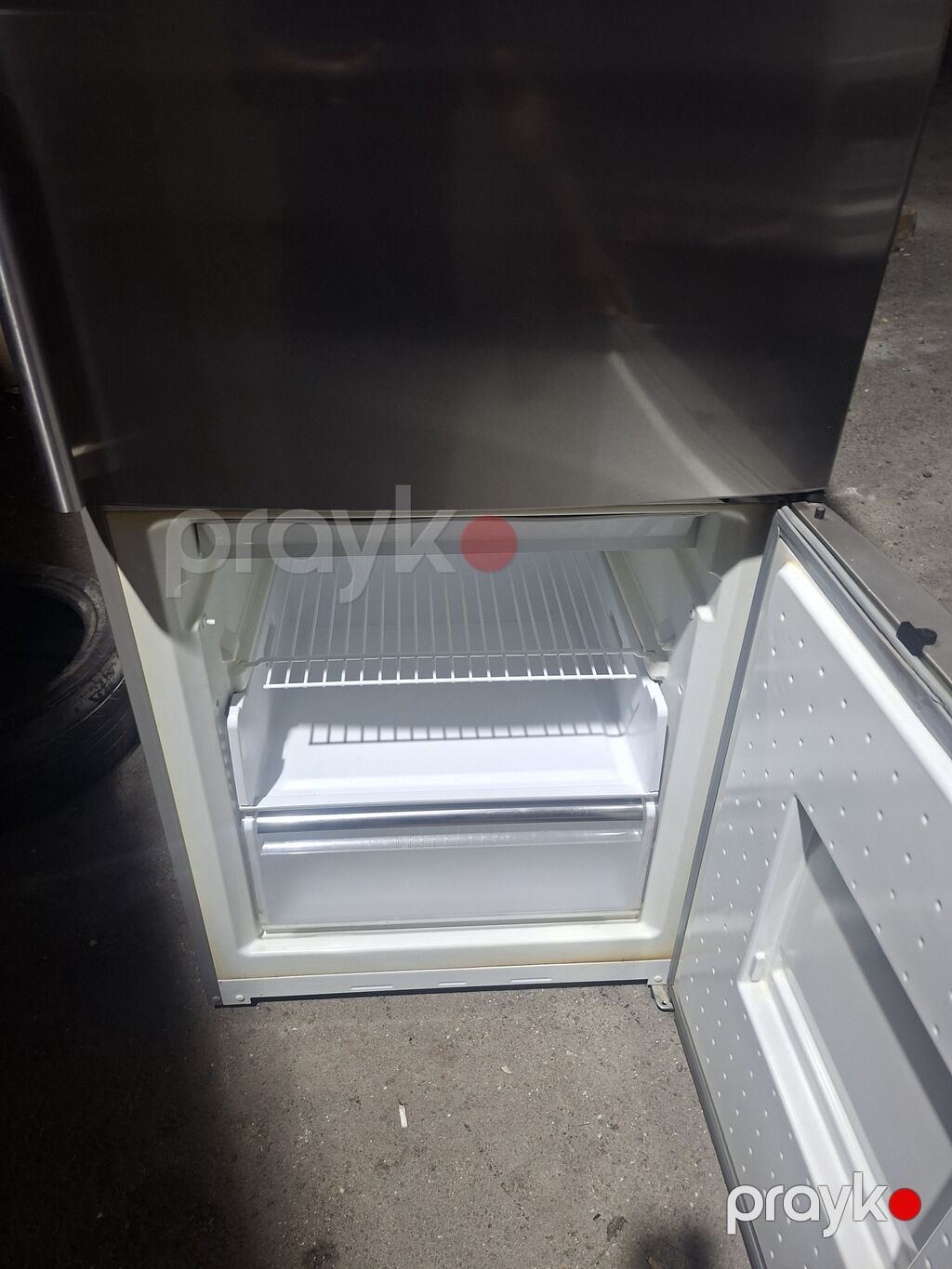 İşlənmiş 2 qapılı Siemens Soyuducu Satılır, rəng - Boz — Soyuducular, Digah (4)