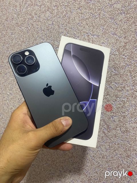 Apple iPhone 16 Pro Max Black Titanium 256GB/8GB — Bakı