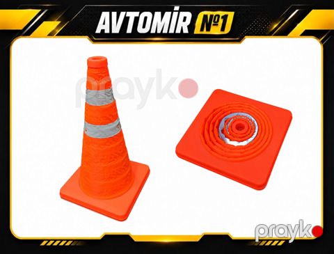 Qatlanan qəza dayanma nişanı – 26×48 sm — Bakı