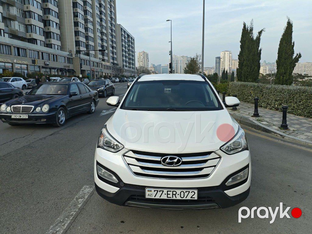 Hyundai Santa Fe, 2.0 L, 2015 il, 214 000 km — Avtomobillər, Bakı