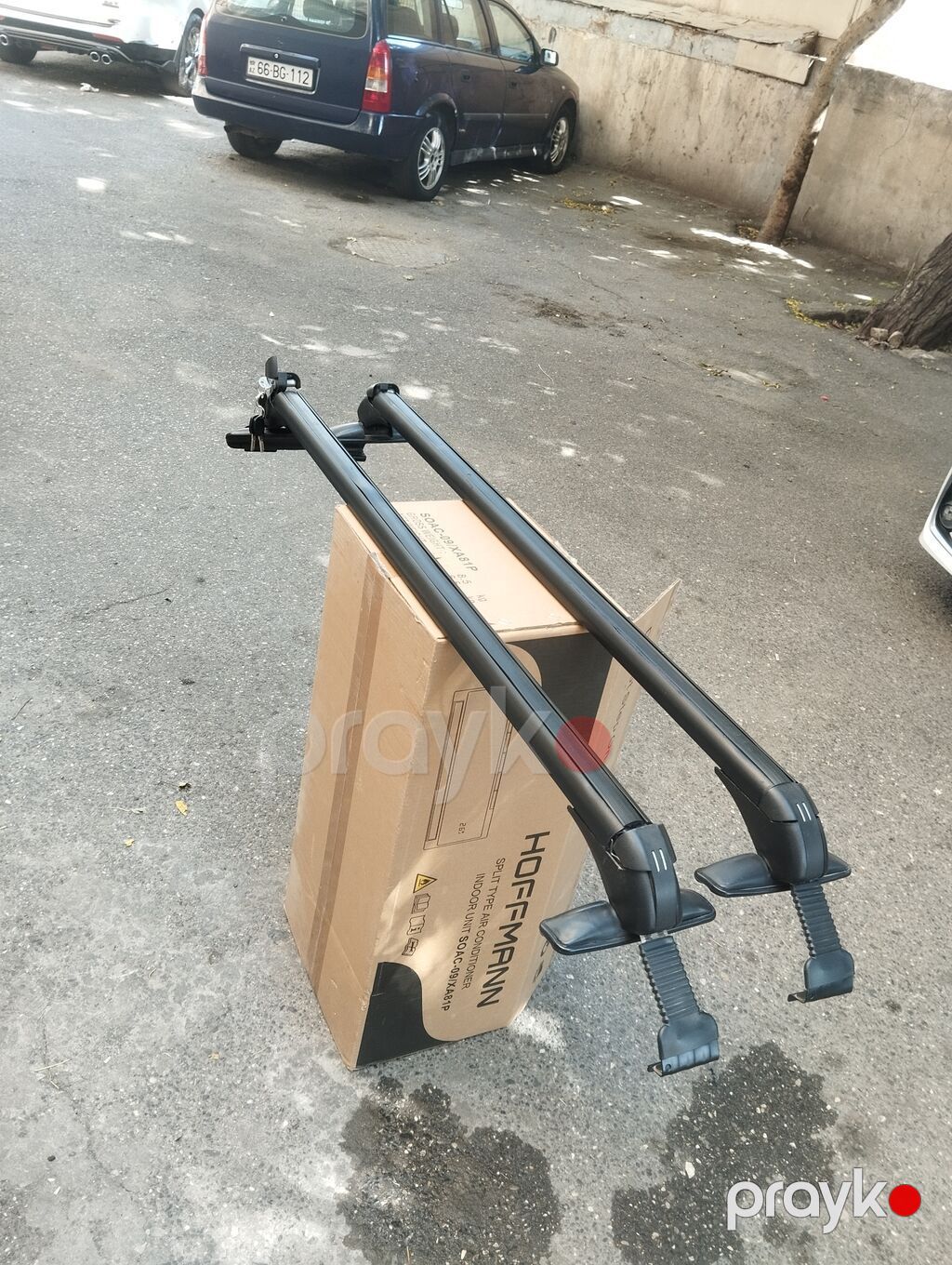 Avtomobil üçün dam üstü rels/baqaj bazası (iki ədəd travers) maşın — Yük sistemləri, Bakı (5)