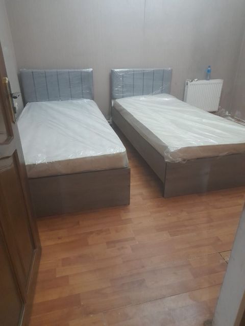 Yeni, Təknəfərlik çarpayı, Bazalı, Matras ilə, Siyirməsiz — Bakı