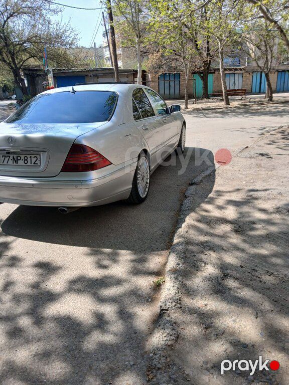 Mercedes S 320, 3.2 L, 2000 il, 540 000 km — Avtomobillər, Tovuz (7)