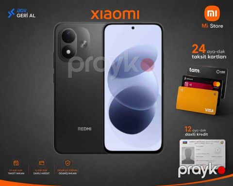 Xiaomi Redmi Note 17 Black 256GB/8GB — Bakı