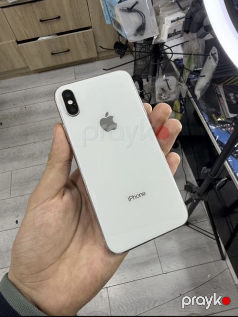 IPhone X, 64 GB, Ağ, Face ID — Bakı