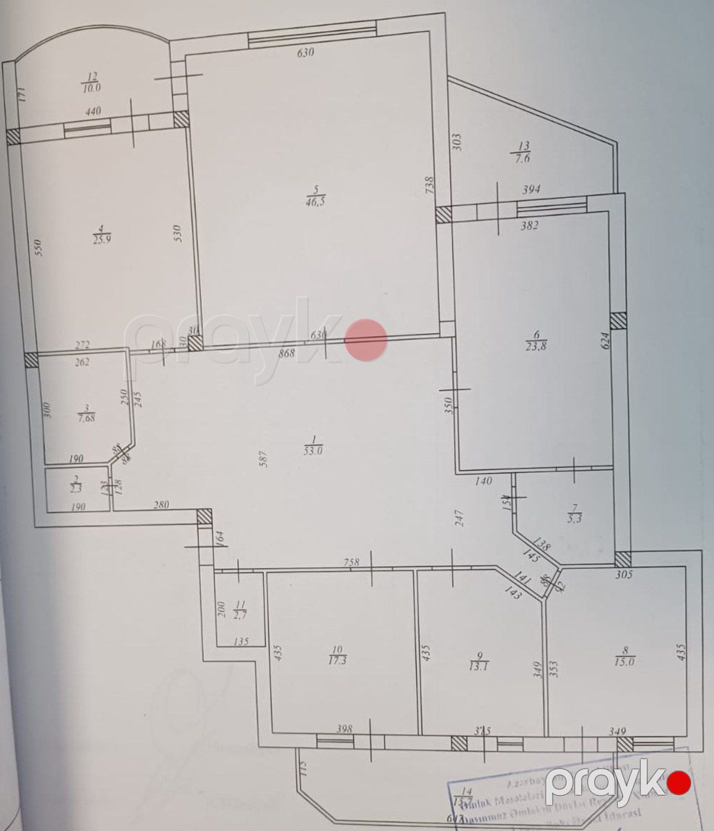 Satılır 5 otaqlı yeni tikili 240 m² — Mənzil, Bakı (2)
