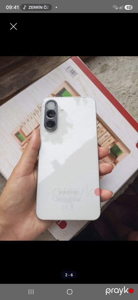 Samsung Galaxy A56 Awesome Lightgrey 256GB/8GB — Smartfonlar, Gəncə (2)