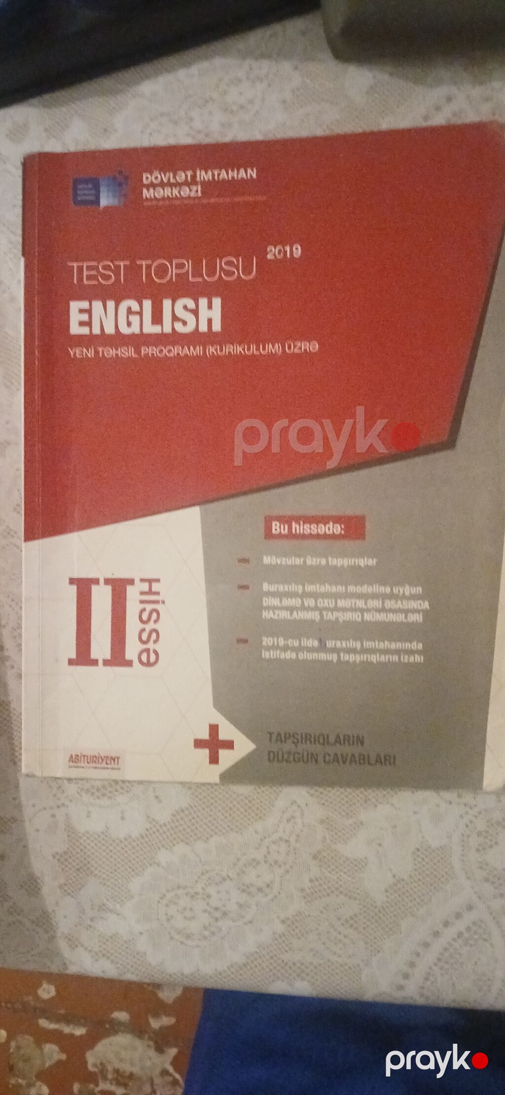 İngilis dili Testlər 9-cu sinif, DİM, 2-ci hissə, 2019 il — Kitablar, Bakı