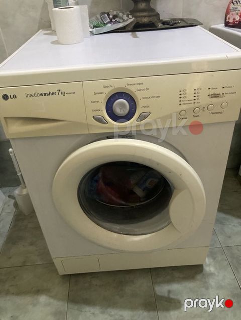 LG Intellowasher 7 kg, ön yükləməli paltaryuyan maşın. Xüsusiyyətlər — Bakı