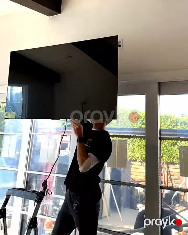 Televizor quraşdırılması — Aparatların təmiri və quraşdırılması, Bakı (12)