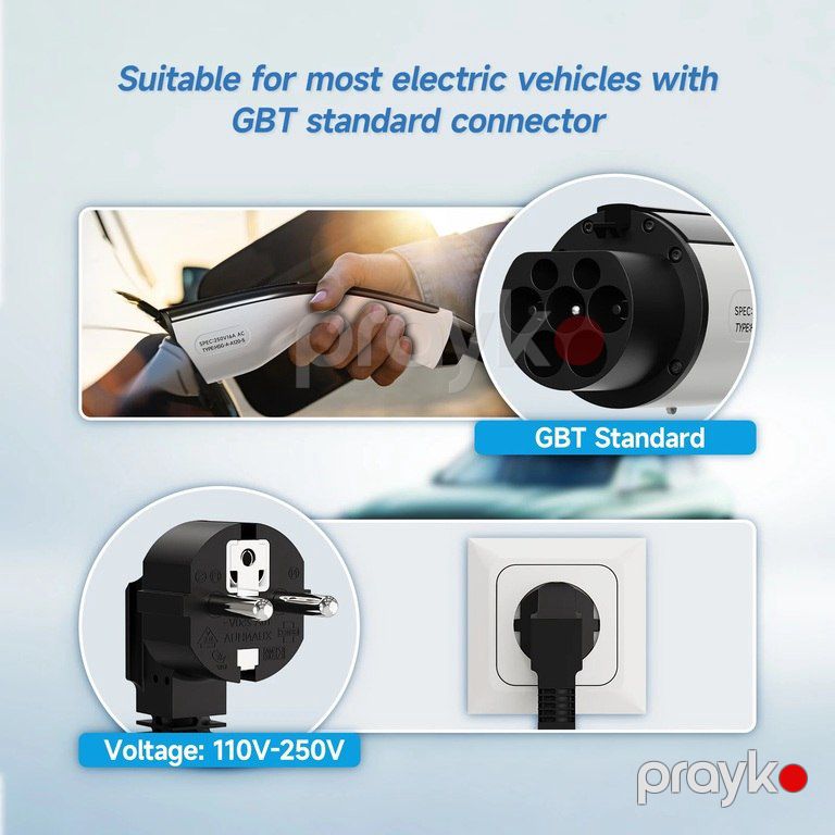 Elektromobil adapteri "EVcharger (GBT)" — Ehtiyat hissələri və aksesuarlar, Bakı (3)
