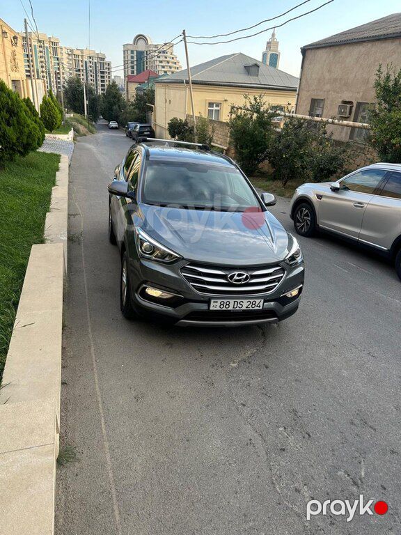 Hyundai Santa Fe, 2.0 L, 2017 il, 135 880 km — Avtomobillər, Bakı (2)