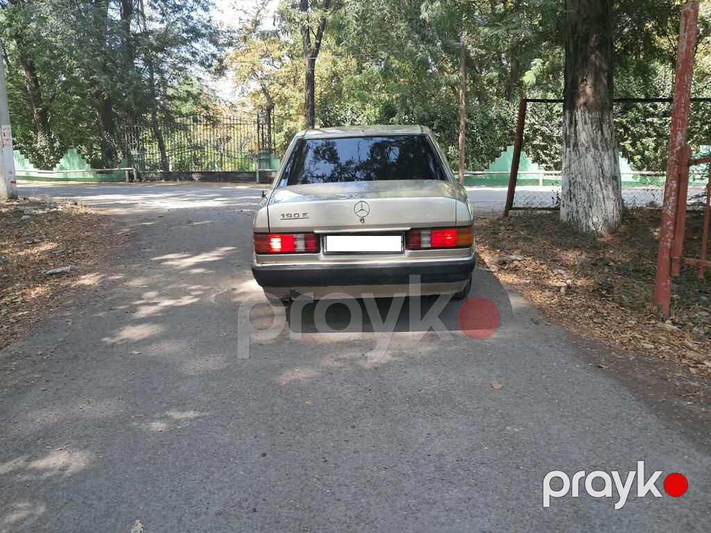 Mercedes 190, 2.0 L, 1990 il, 201 245 km — Avtomobillər, Bərdə (7)