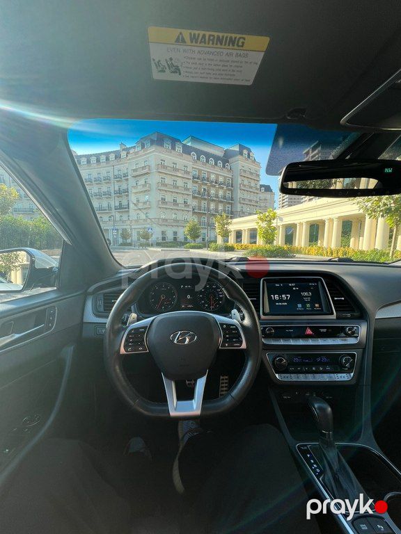 Hyundai Sonata, 2.0 L, 2019 il, 61 200 km — Avtomobillər, Bakı (12)