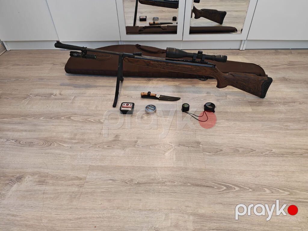 Tir tüfəngi Hatsan mod 125 sniper magic Üzərindəki aksesurlarla — Camping, ovçuluq və balıqçılıq, Bakı (2)