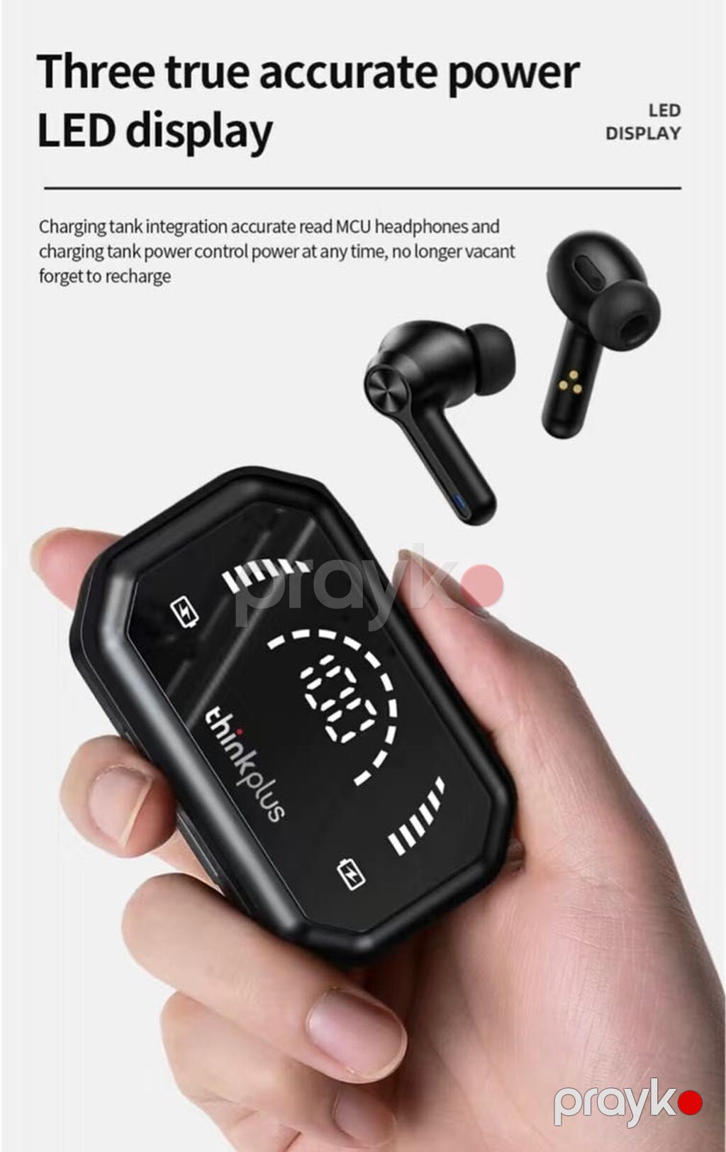 Yeni Simsiz (Bluetooth) Qulaqcıqlar, Lenovo, rəng - Qara — Qulaqcıqlar, Bakı (2)