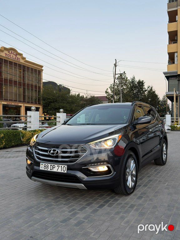 Hyundai Santa Fe, 2.0 L, 2016 il, 128 000 km — Avtomobillər, Bakı (2)