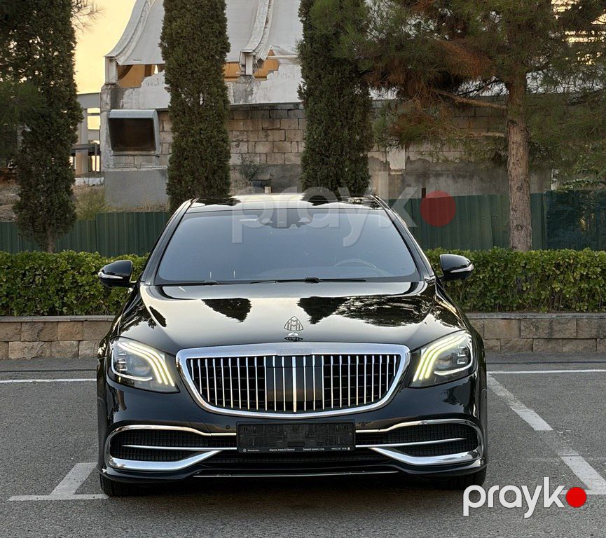 Mercedes-Maybach S 450 4MATIC, 3.0 L, 2017 il, 119 000 km — Avtomobillər, Bakı (3)