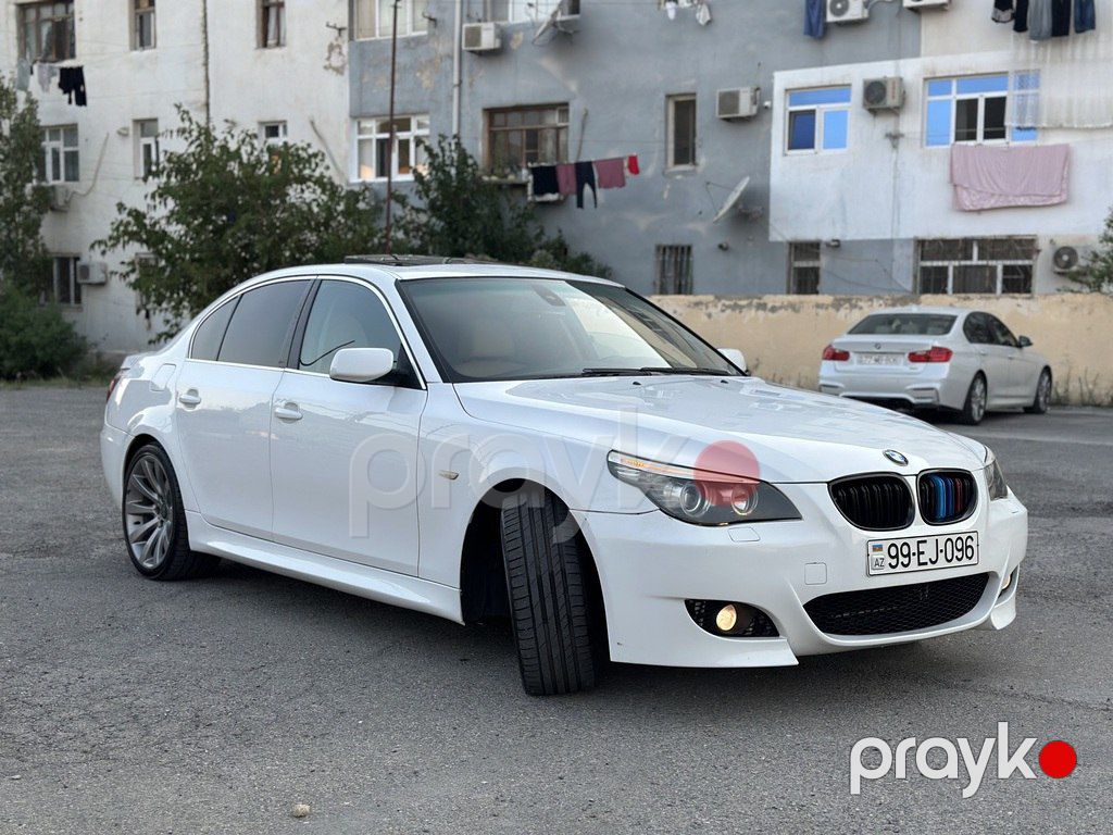 BMW 525, 3.0 L, 2007 il, 300 000 km — Avtomobillər, Bakı (4)