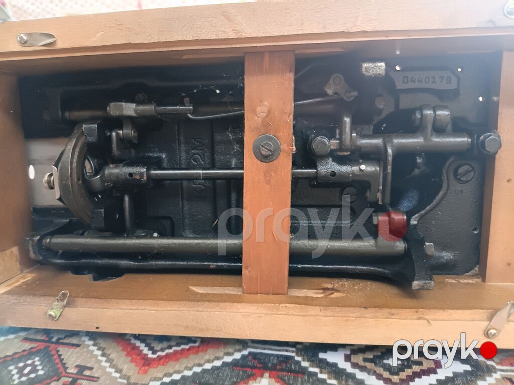 Köhnə tip portativ tikiş maşını – çamadan korpusda - Çamadan tipli — Digər, Salyan (4)