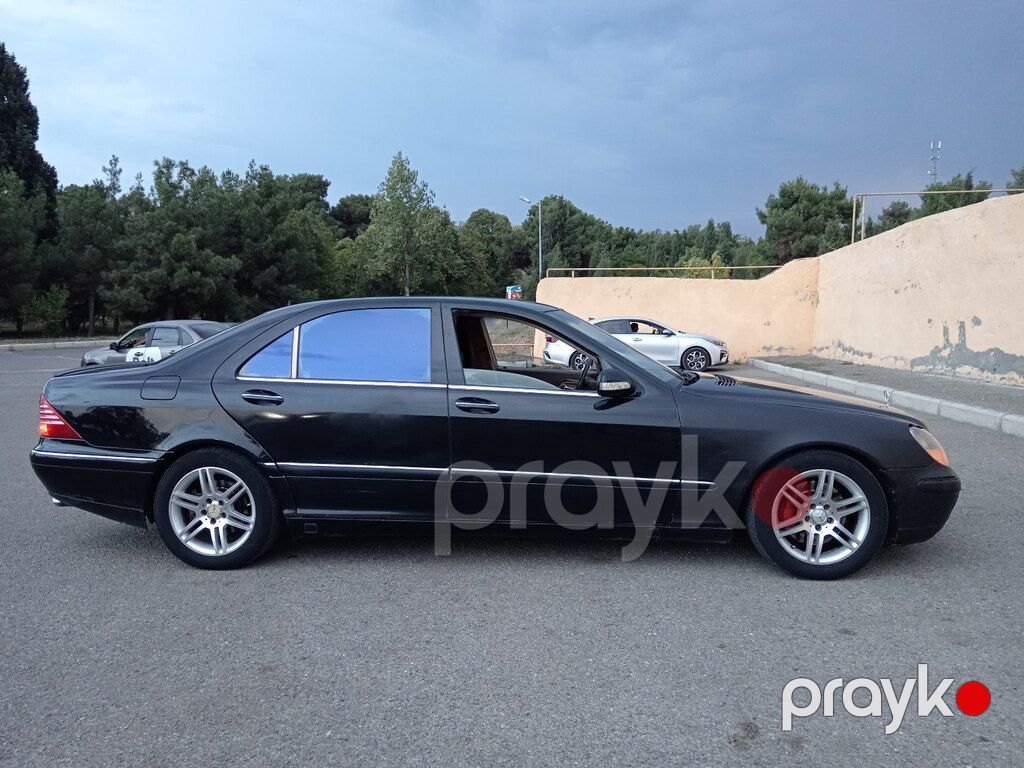 Mercedes S 430, 4.3 L, 2000 il, 288 150 km — Avtomobillər, Gəncə (9)