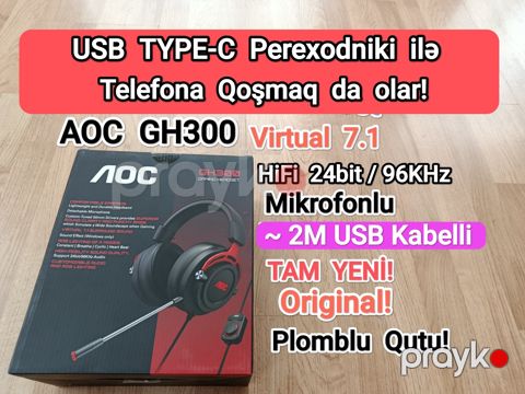 Aoc GH300 7.1 rgb 96KHz — Bakı