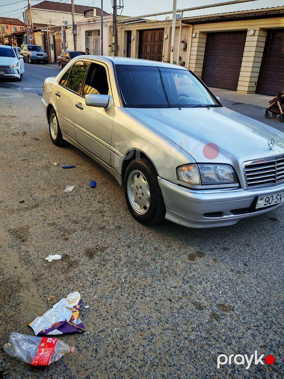 Mercedes C 180, 1.8 L, 1997 il, 400 000 km — Avtomobillər, Bakı (2)