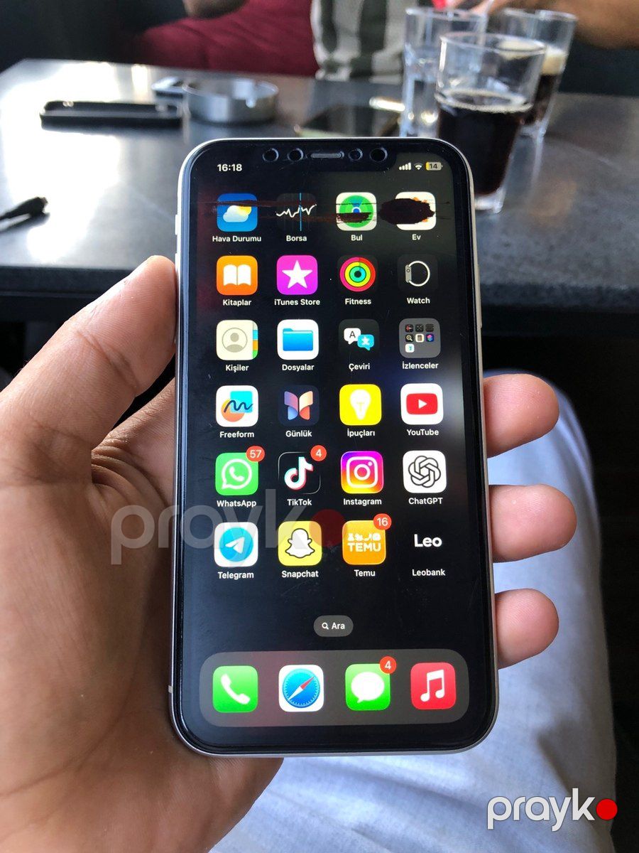 Apple iPhone 11 White 128GB/4GB — Smartfonlar, Bakı (2)